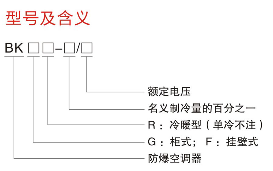BK系列防爆空調(diào)器 BK系列防爆空調(diào)器